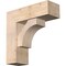 Ekena Millwork Westlake Block Smooth Bracket w/ Offset Brace, Douglas Fir, 7 1/2"W x 22"D x 22"H BKT0806X22X22WTL05SDF - alternate 1